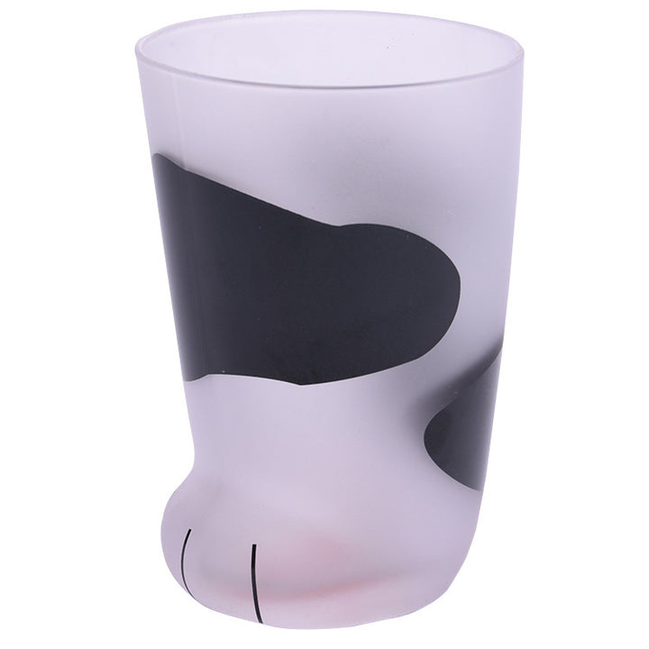 Creative Cute Cat Paws Glass Tiger Paws Mug Office