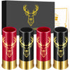 4 Deer Heads 1.5 Ounces - Reusable High-quality Plastic Bullet Cup