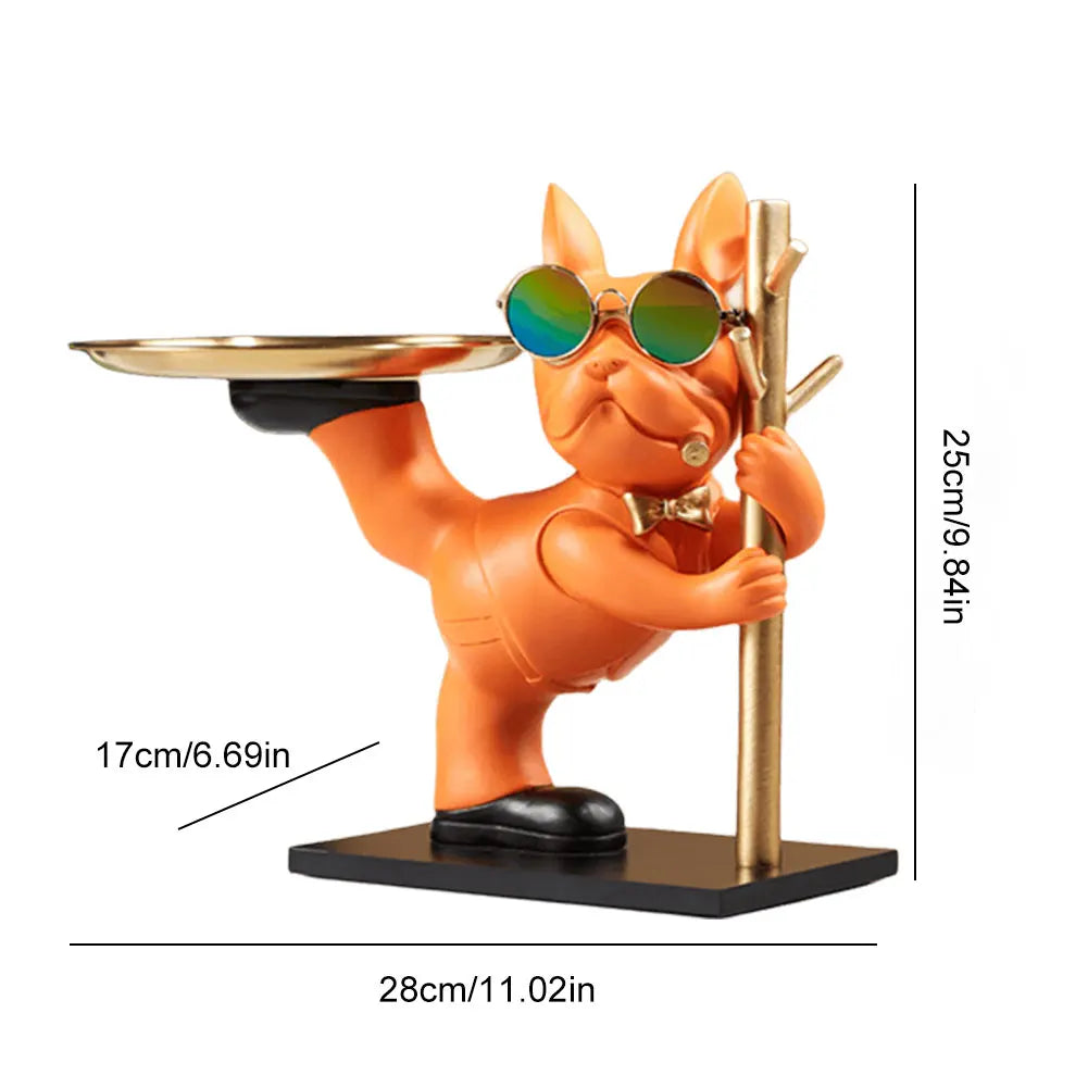 Bulldog Butler Storage - Nordic Table Decor