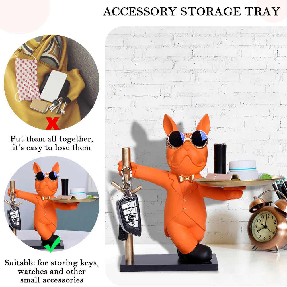 Bulldog Butler Storage - Nordic Table Decor
