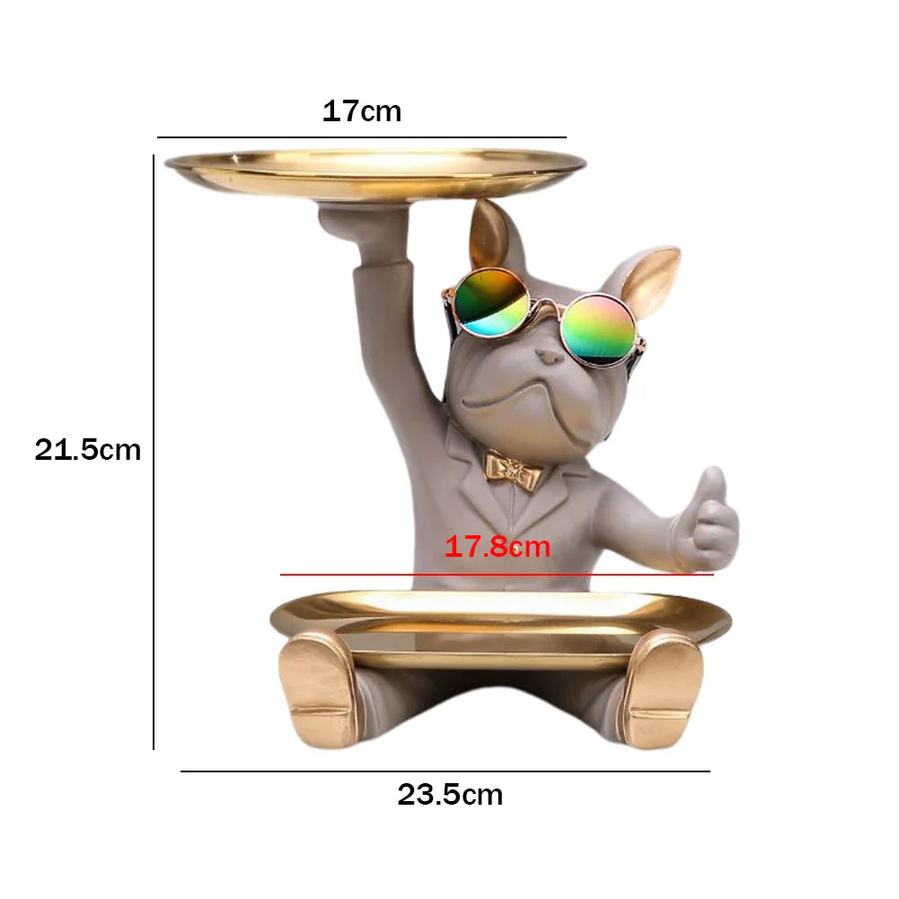 Bulldog Butler Storage - Nordic Table Decor