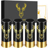 4 Deer Heads 1.5 Ounces - Reusable High-quality Plastic Bullet Cup