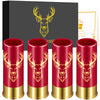 4 Deer Heads 1.5 Ounces - Reusable High-quality Plastic Bullet Cup